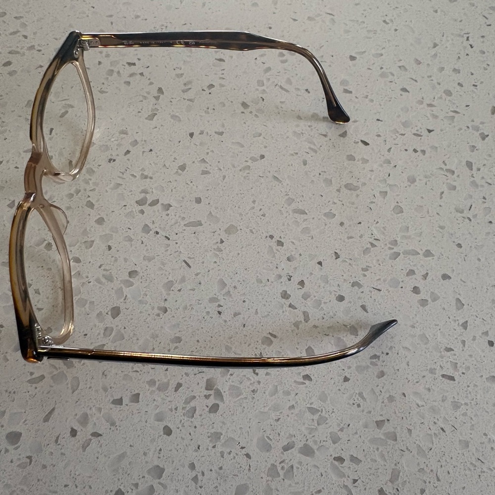 Ray-Ban Transparent Tortoiseshell Frame Sunglasses Hawkeye Frames - Picture 2 of 5